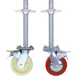 Scaffolding Caster Supplier - Customizable Dual Locking Swivel Wheels