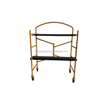 Portable Scaffold Supplier - Steel Folding Ladder Tower Anti-Slip