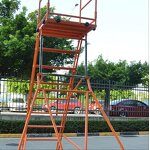 Aluminum Mobile Platform Supplier - Guardrail-Equipped Safety Access