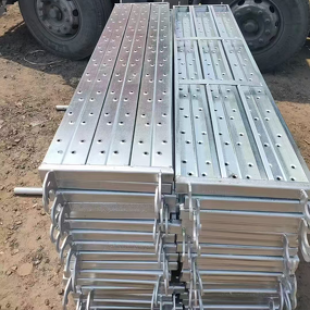 Scaffold Plank Manufacturer - Customized Steel Walk Board with Hook