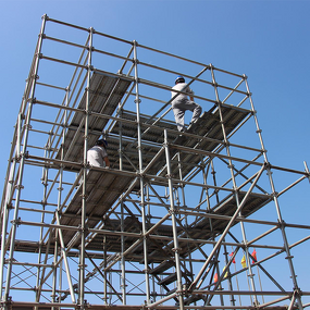 Steel Scaffolding Supplier - Layher Ringlock Metal Andamios Boards
