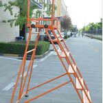 Aluminum Mobile Platform Supplier - Guardrail-Equipped Safety Access