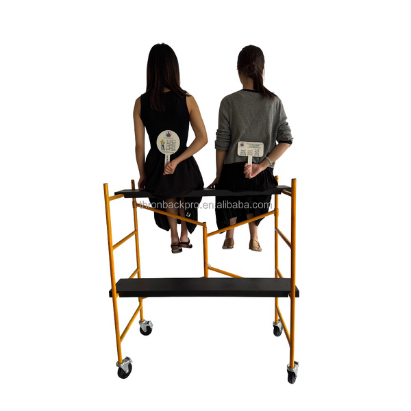 Adjustable Scaffold Factory - Multi-Functional Steel Foldable Design