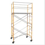 Mobile Scaffolding Frame Supplier - Adjustable Work Platform with Wheels