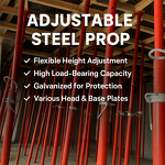 Heavy Duty Steel Prop Factory - for Scaffolding Formwork Construction