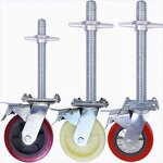 Scaffolding Caster Supplier - Customizable Dual Locking Swivel Wheels