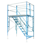 Scaffolding Tower Supplier - Q235 Steel with Wheels Adjustable Props