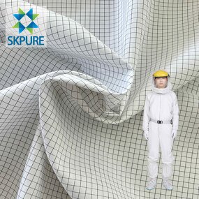 ESD Fabric Supplier - Polyester Elastic Yarn Carbon Fiber Conductive