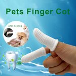 Pet Cleaning Glove Supplier - Cotton Finger Cot New Tooth Brush