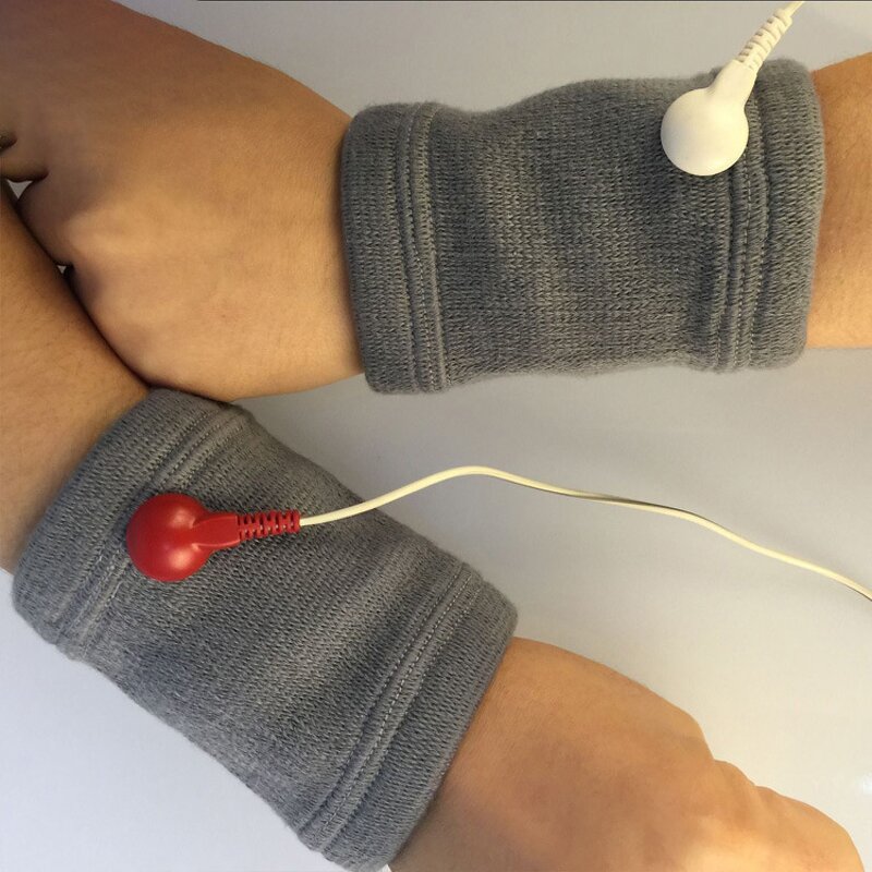 Conductive Wristband Manufacturer - Silver Nylon Spandex Electrode