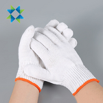 Safety Glove Supplier - Cotton Yarns Knitted for Construction Work