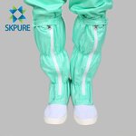 Cleanroom Boots Factory - OEM Polyester Conductive Fabric Lint Free