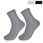 Conductive Massage Socks Supplier - Silver with Adapter Lead Wires