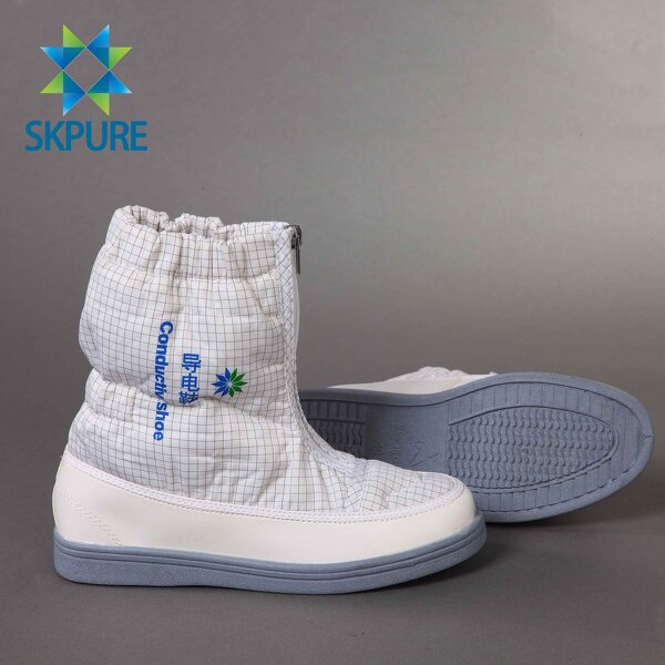 Cleanroom Boots Manufacturer - High Temp Resistance PU Sole Lint Free