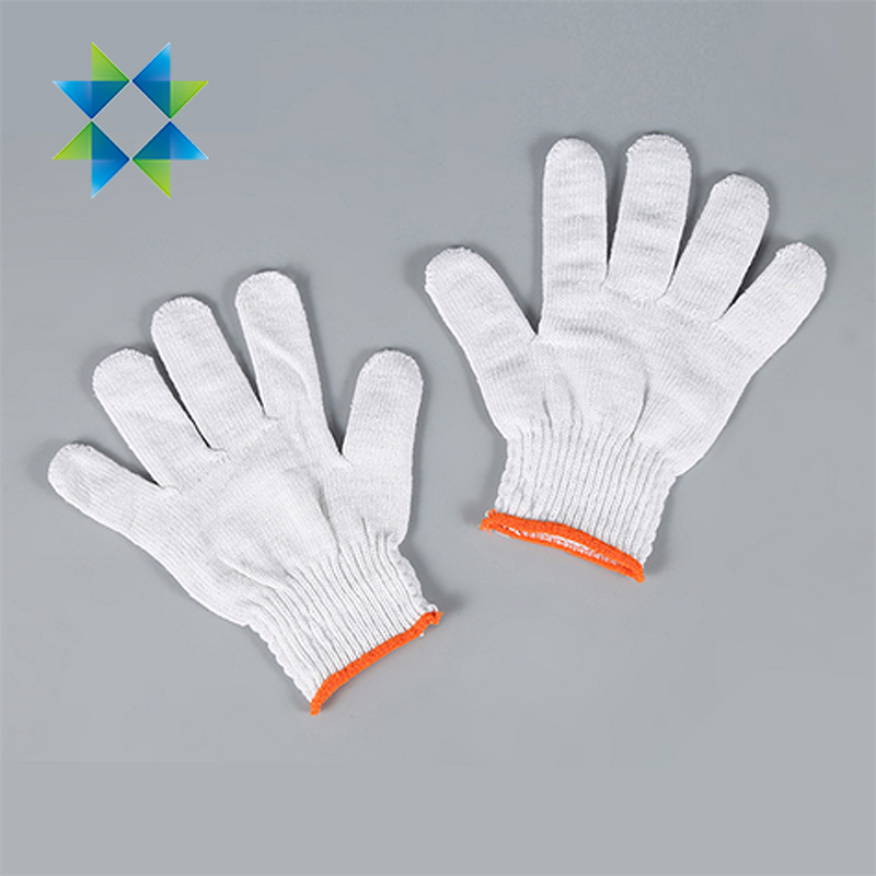 Safety Glove Supplier - Cotton Yarns Knitted for Construction Work