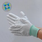 PU Gloves Factory - Palm Coated Nylon Safety Work Gloves