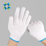 Safety Glove Supplier - Cotton Yarns Knitted for Construction Work