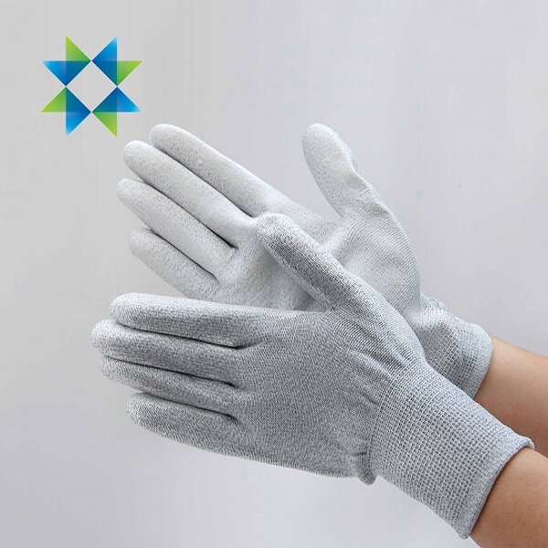 PU Gloves Factory - Palm Coated Nylon Safety Work Gloves