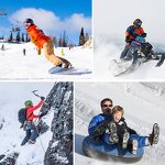 Snowboard Gloves Supplier - High Quality Fitting Leather Mitten