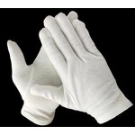 Cotton Work Gloves Supplier - Premium Interlock Elastic Thin