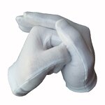 Cotton Work Gloves Supplier - Premium Interlock Elastic Thin