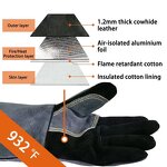Welder Gloves Supplier - Long Sleeve Fire Resistant Forge