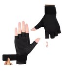 Arthritis Gloves Factory - Cotton Spandex Half Finger Anti Slip