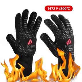BBQ Gloves Supplier - Custom Logo Kitchen Oven Household