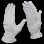 Jewelry Gloves Factory - White Ladies Cuff Polish Watches Coins