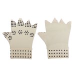 Compression Gloves Factory - Half Finger Black Pain Relief