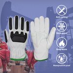 Safety Leather Gloves Manufacturer - OEM Cut Resistant Waterproof