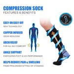 Compression Socks Factory - Athletic Fit High Elasticity Shaping