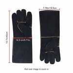 Heat Resistant Gloves Manufacturer - 14/16 Inch Cow Split BBQ
