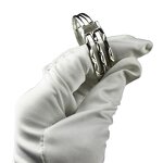 Jewelry Gloves Factory - Polyethylene Straight Cuff Microfiber