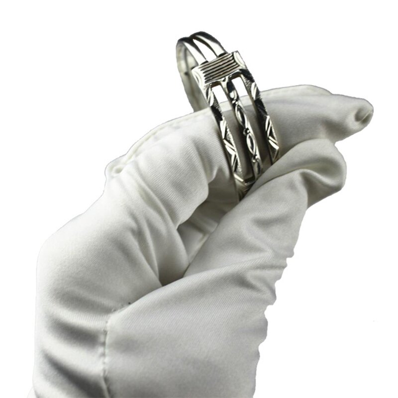 Jewelry Gloves Factory - Polyethylene Straight Cuff Microfiber