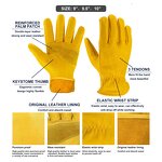 Leather Work Gloves Manufacturer - Custom Cowhide Outdoor Hiking