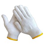 Cotton Knitted Gloves Factory - Poly Cotton Yarn Work Safety