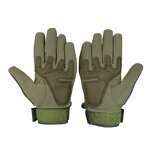 Tactical Gloves Manufacturer - Green Cut Resistant Full Finger Men