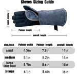 Welder Gloves Supplier - Long Sleeve Fire Resistant Forge