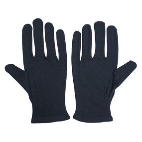 Sleep Gloves Supplier - Black Cotton Anti Scratch for Eczema