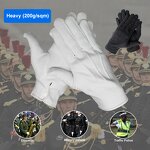 Cotton Gloves Manufacturer - Nylon Three Tendons Parade Uniform