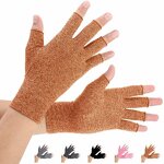 Compression Gloves Factory - Half Finger Multi Colored Analgesic