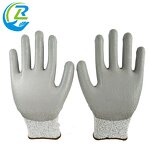 Cut Resistant Gloves Manufacturer - En388 Nylon Pu Palm Level 5
