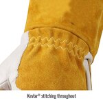 Welding Gloves Manufacturer - 16 Inch Premium Cowhide Leather