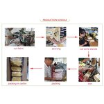 Work Gloves Supplier - Yellow Thick Cowsplit Leather Construction