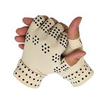 Magnetic Gloves Manufacturer - Fingerless Copper Dotted Therapy