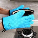 Kitchen Gloves Manufacturer - Thick Five Fingers Food Grade Silicone