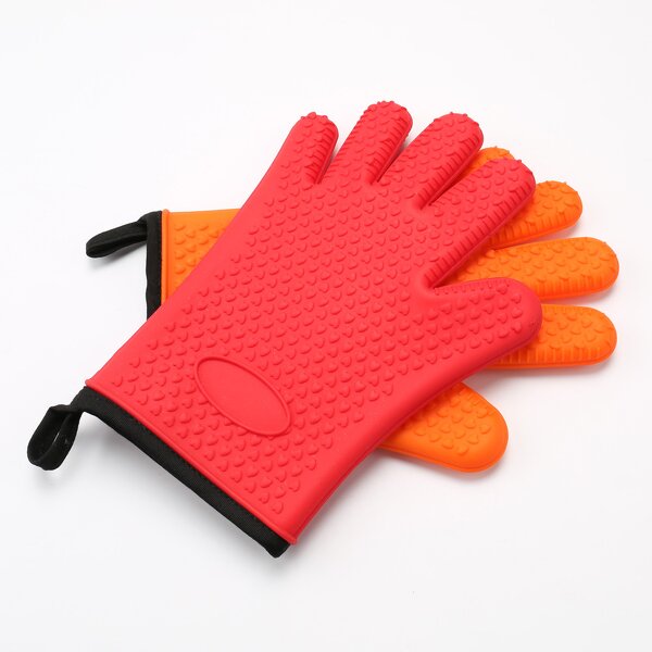 Kitchen Gloves Manufacturer - Thick Five Fingers Food Grade Silicone