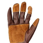 Gardening Gloves Manufacturer - Puncture Proof Leather Long Cuff