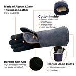Welder Gloves Supplier - Long Sleeve Fire Resistant Forge